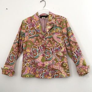 Harve Bernand  colorful vintage Blazer